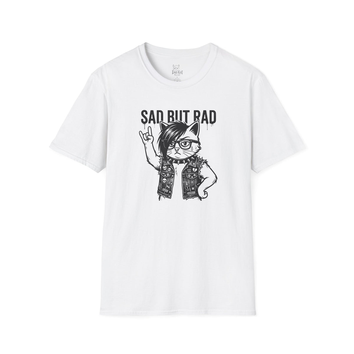 Sad But Rad Cat Tee