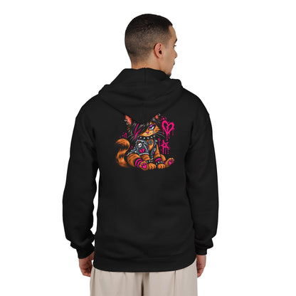Emo Kat Threads zip up hoodie