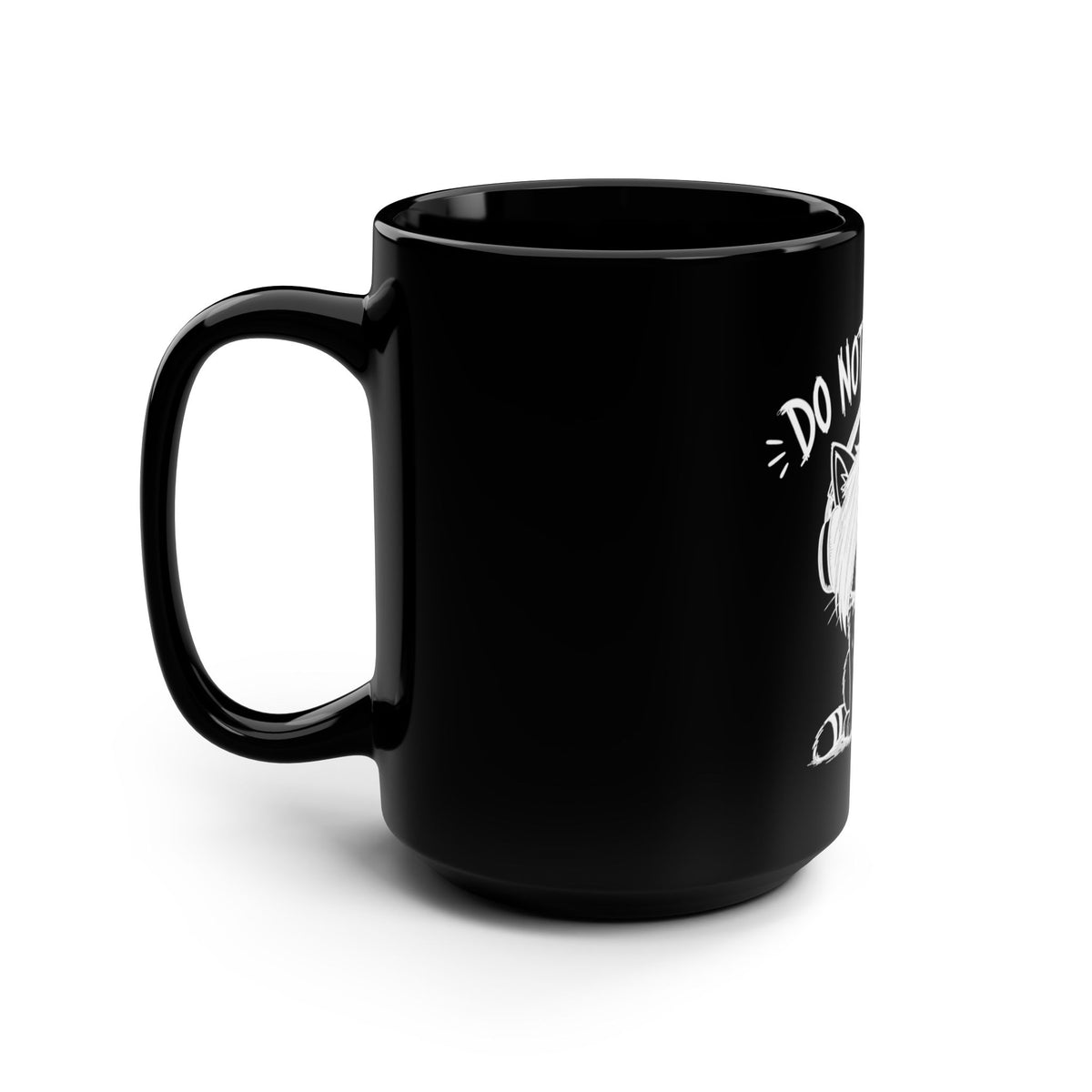 Do Not Disturb Cat 15oz Mug