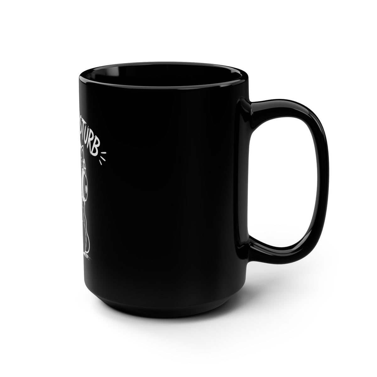 Do Not Disturb Cat 15oz Mug