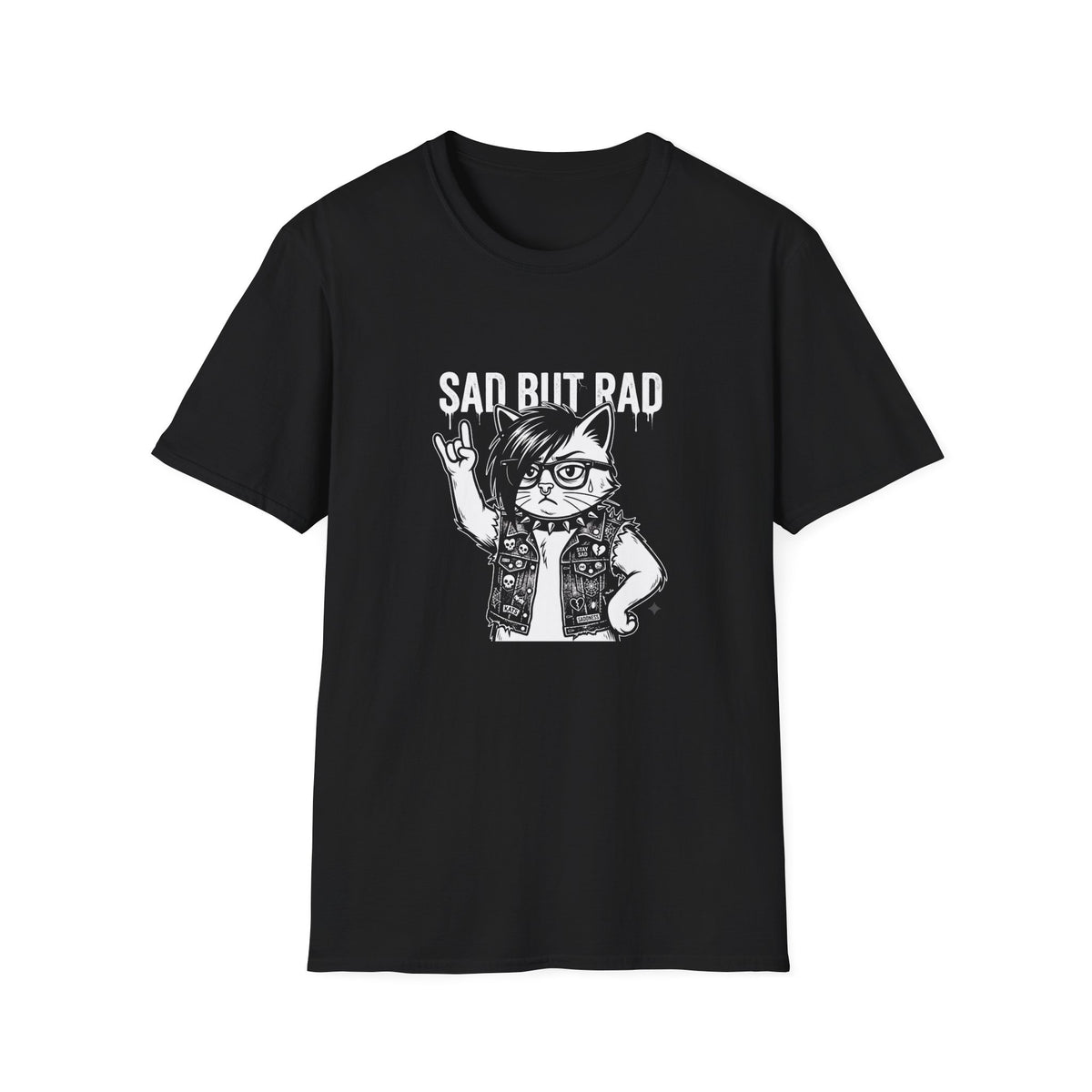 Sad But Rad Cat Tee