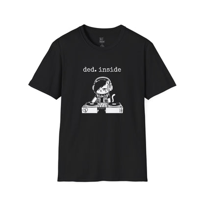 ded. inside Cat DJ Tee