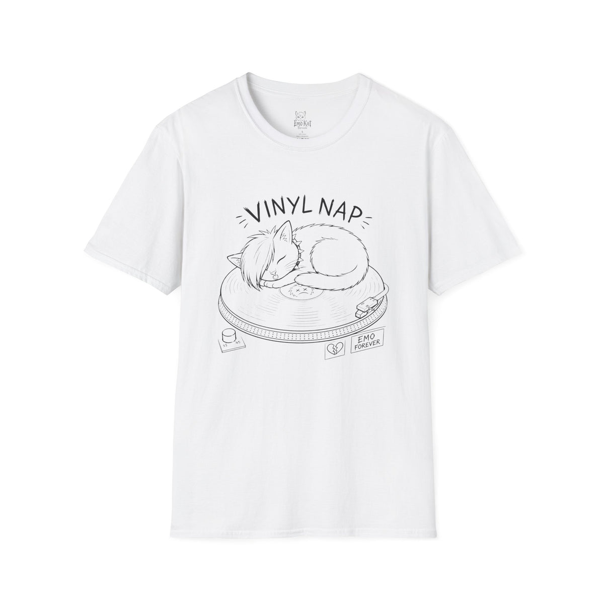 Vinyl Nap Cat Tee