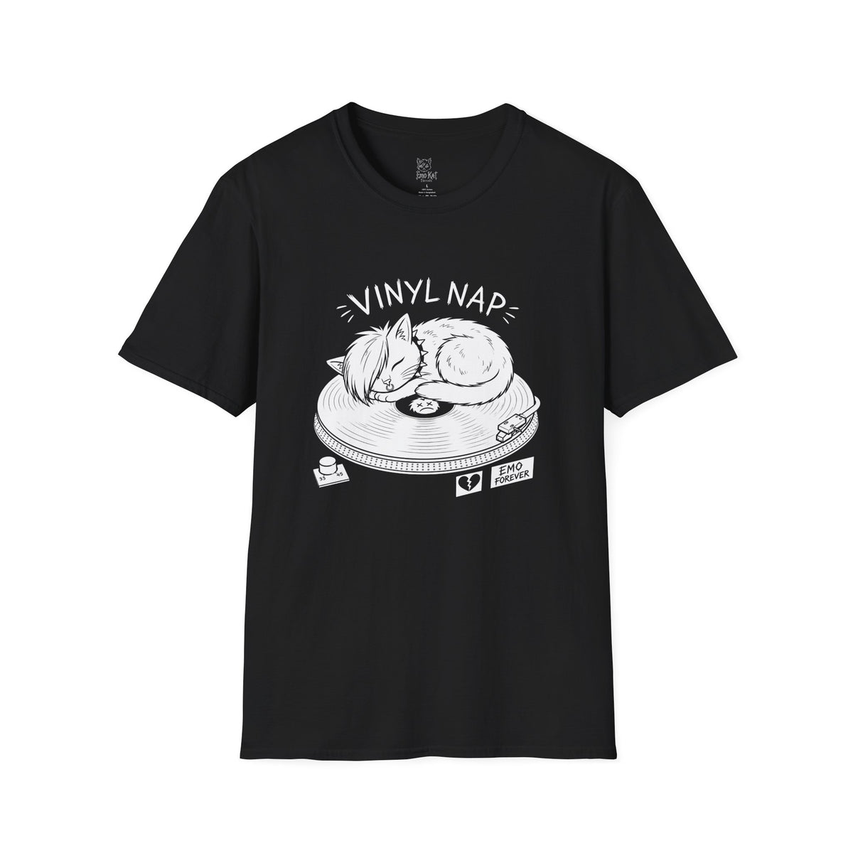 Vinyl Nap Cat Tee