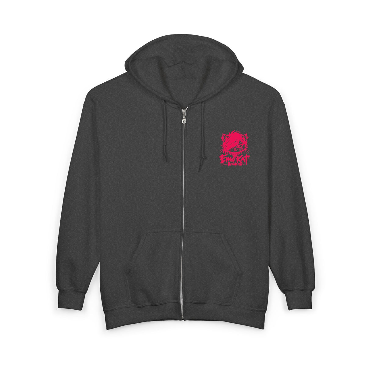 Emo Kat Threads zip up hoodie