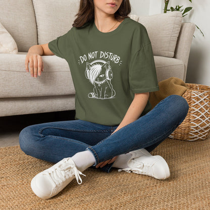 Do Not Disturb Cat Tee