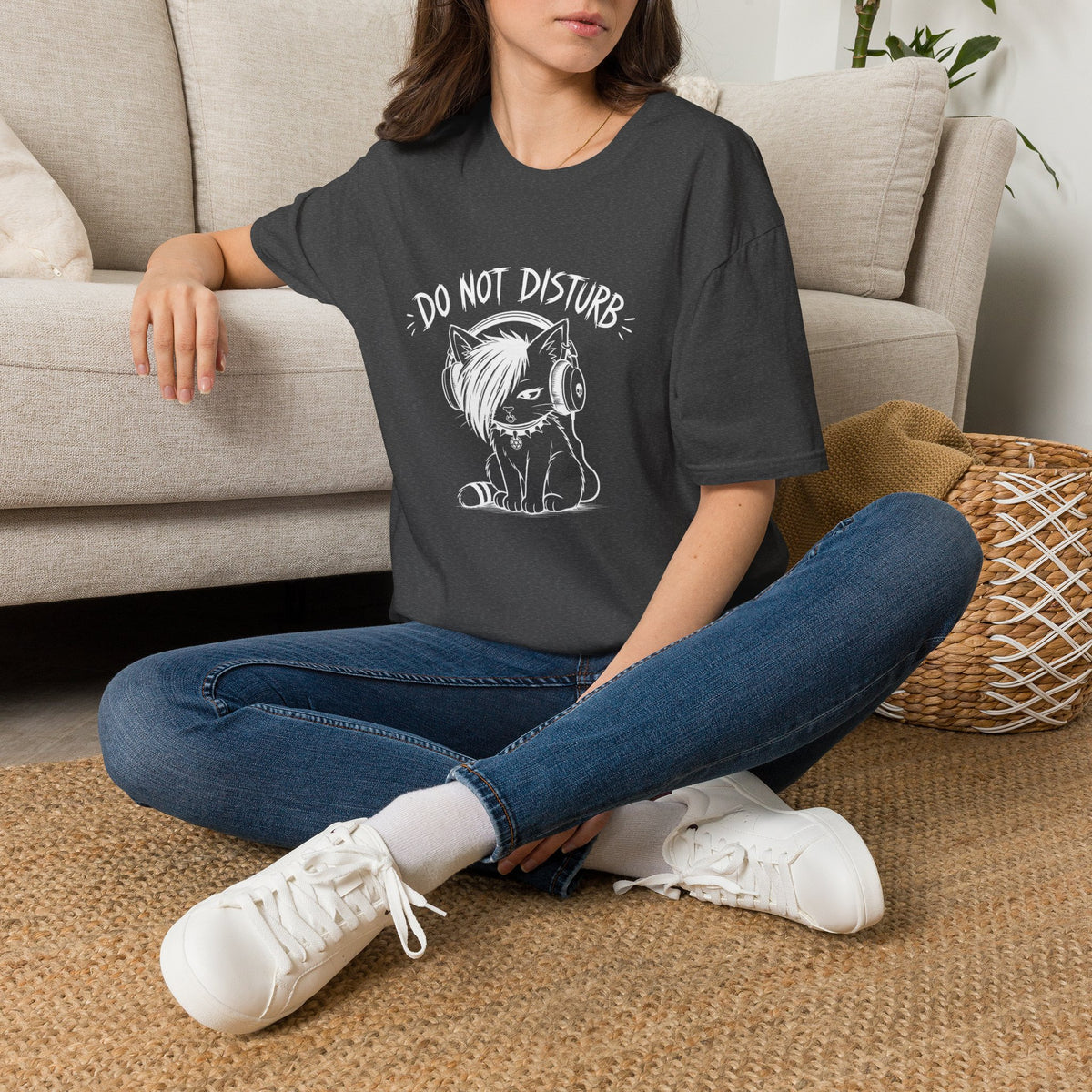 Do Not Disturb Cat Tee
