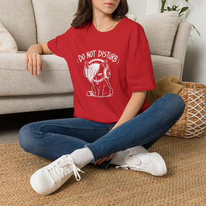 Do Not Disturb Cat Tee