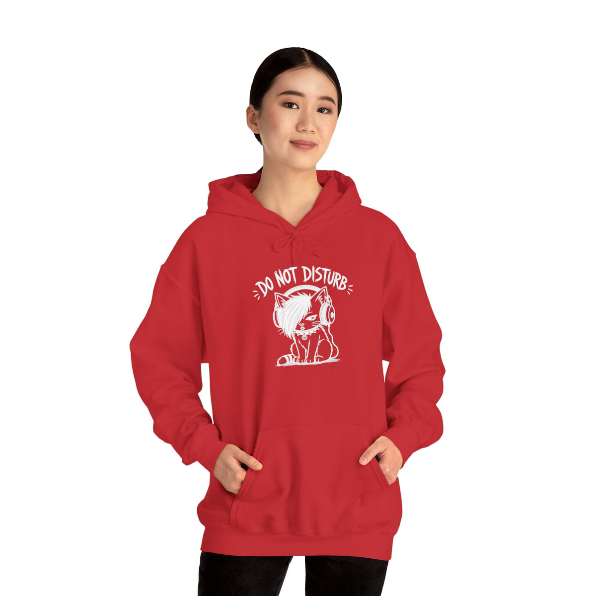 Do Not Disturb Cat Hoodie