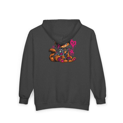 Emo Kat Threads zip up hoodie