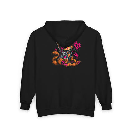 Emo Kat Threads zip up hoodie