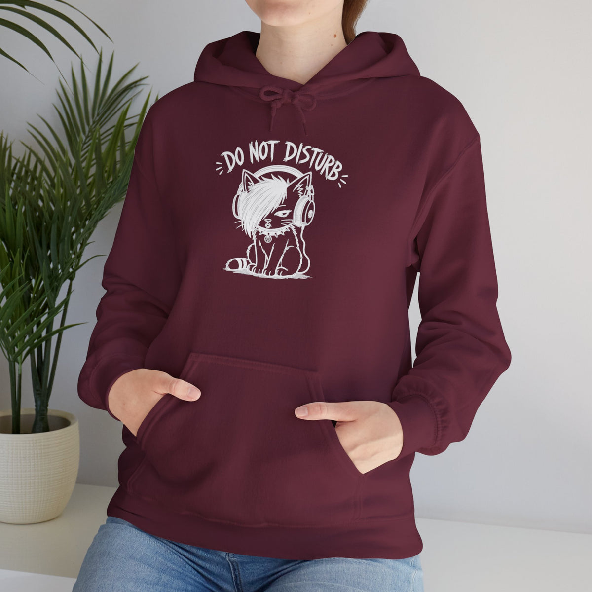Do Not Disturb Cat Hoodie