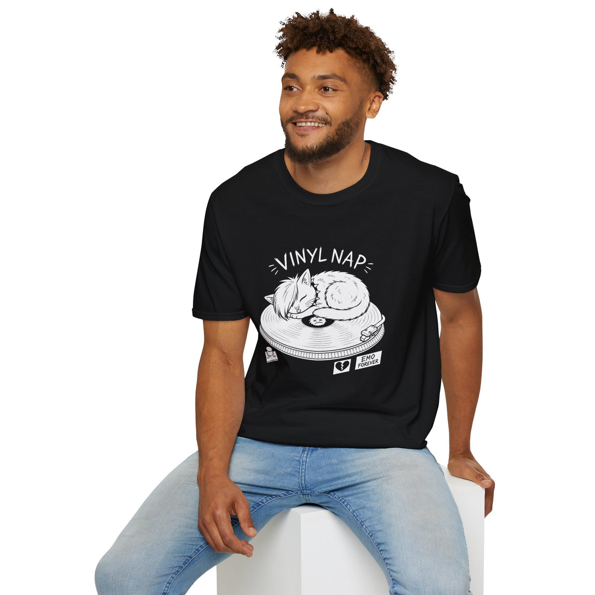 Vinyl Nap Cat Tee
