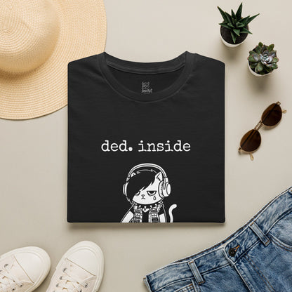 ded. inside Cat DJ Tee