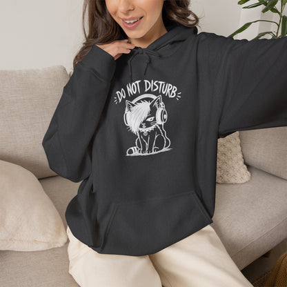 Do Not Disturb Cat Hoodie