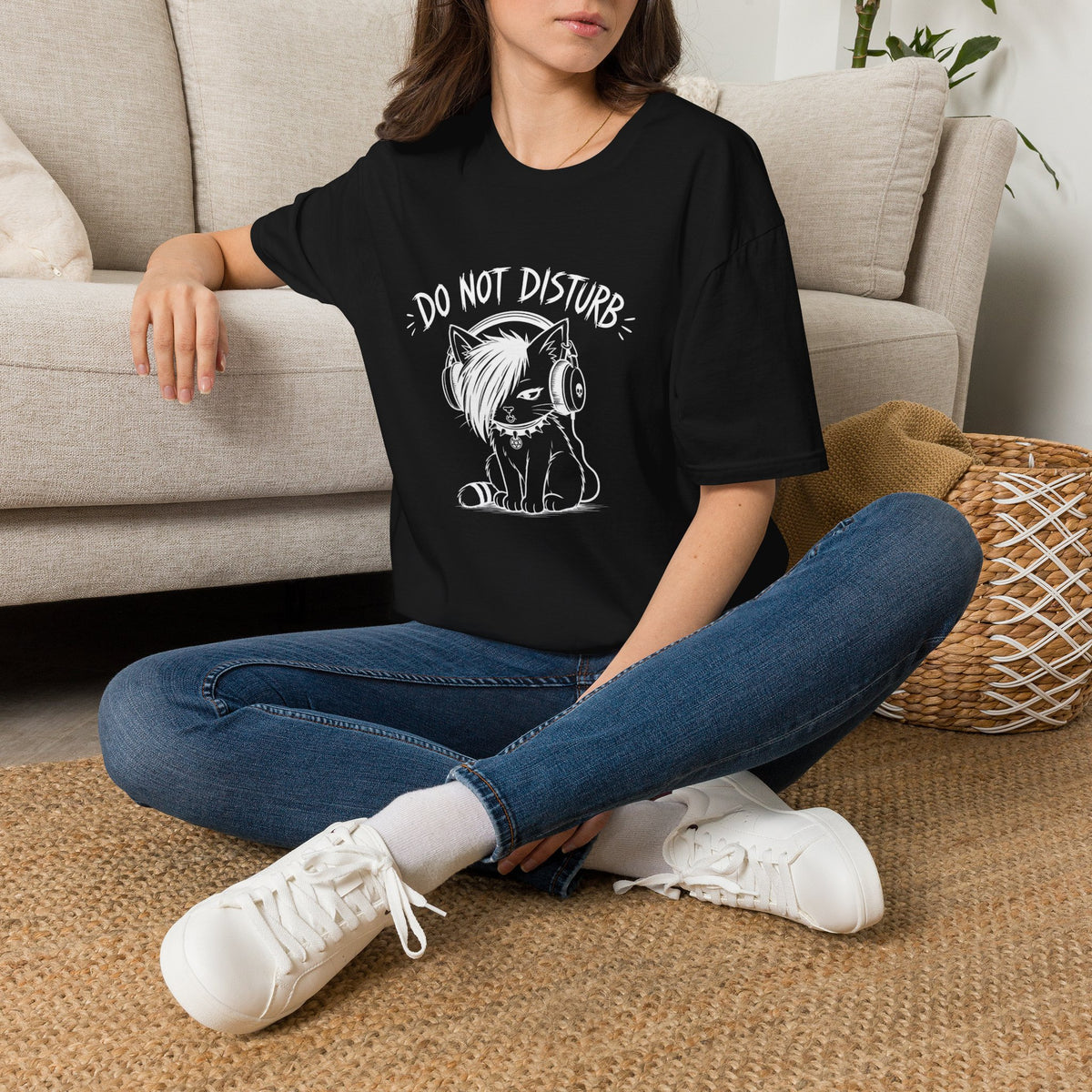 Do Not Disturb Cat Tee
